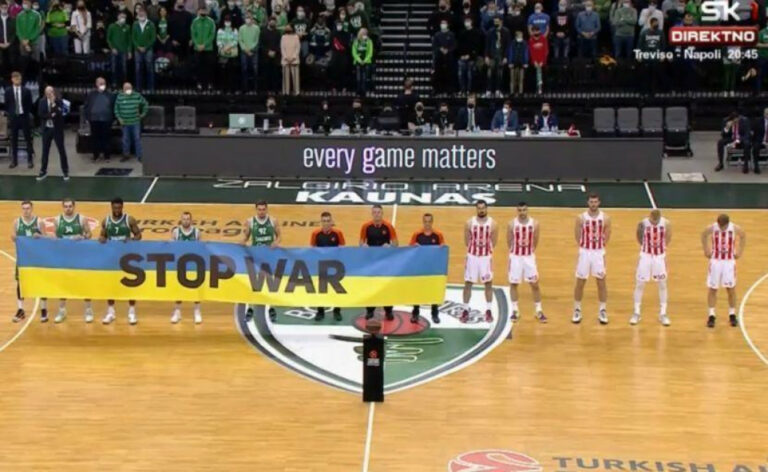 Zvezda: Zastupamo stavove naše države, zašto Žalgiris 1999. nije nosio baner „Zaustavite agresiju na Jugoslaviju“?