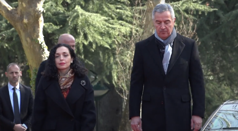 Đukanović uz najviše državne počasti dočekao Osmani Sadriu