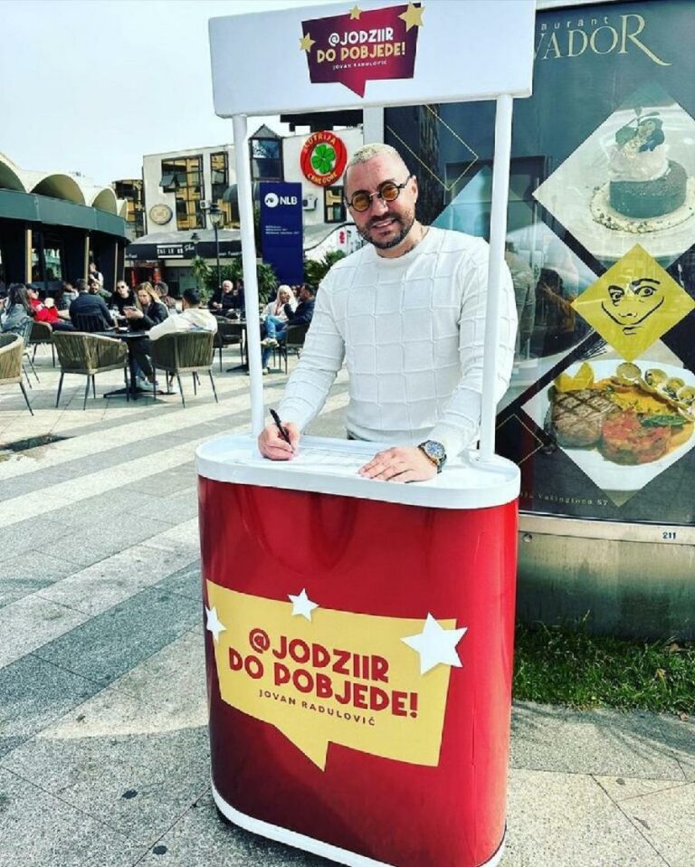DIK-u: Jovan Jodžir Radulović predao predsjedničku kandidaturu