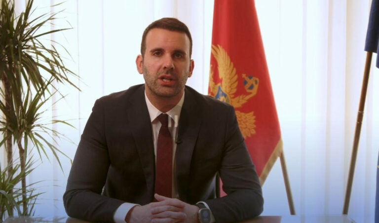 Spajić: Neću odustati, Crna Gora će biti zemlja čestitih ljudi i takvi će je voditi