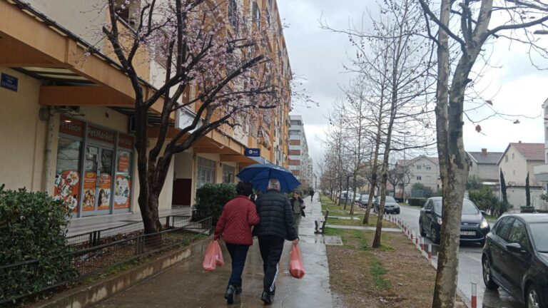 Danas kiša i pljuskovi