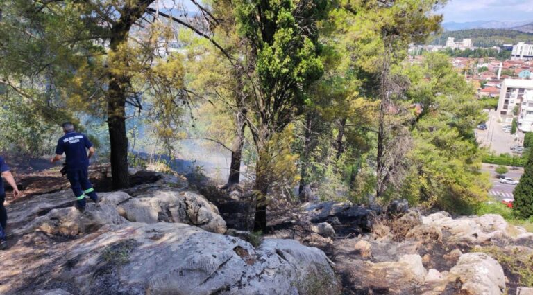 Gorjelo na Ljuboviću, sumnja se da je požar podmetnut