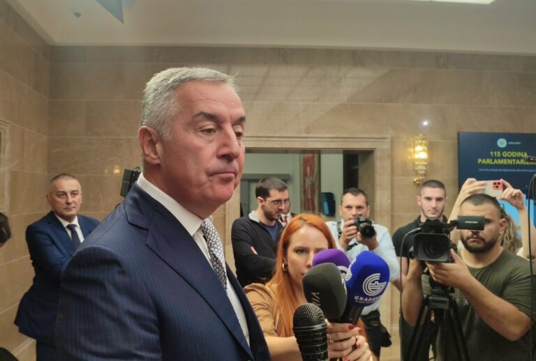 Đukanović nije mogao do susreta na visokom nivou