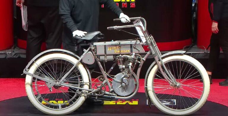 Harli-Dejvidson iz 1908. najskuplji ikada do sada prodat na aukciji