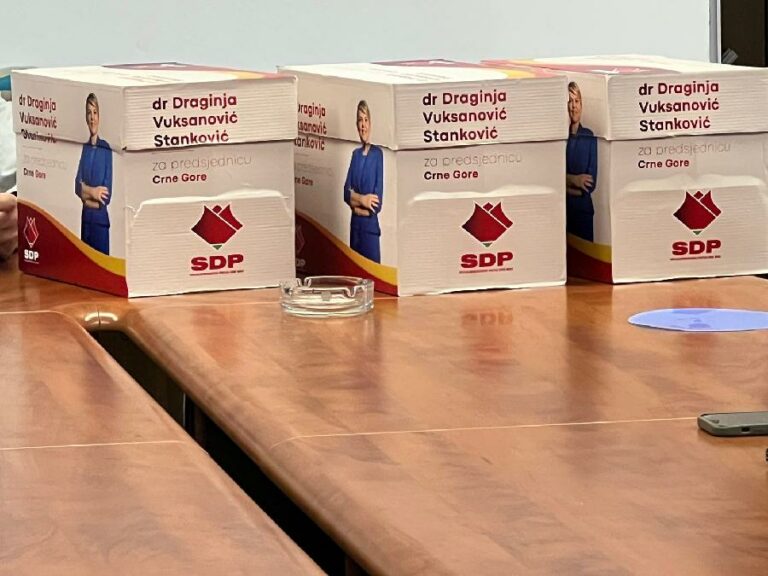 SDP predao kandidaturu Vuksanović Stanković
