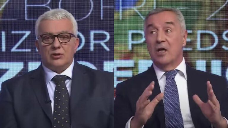 Dogovoren TV duel Đukanović-Mandić: Prenos na Prvoj i TV E