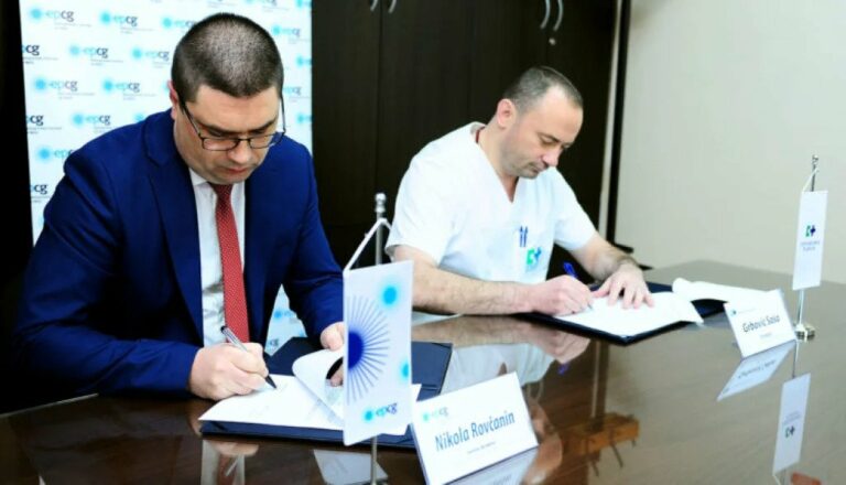 EPCG donirala pljevaljskoj bolnici 70.000 evra za kupovinu ortopedskog stola