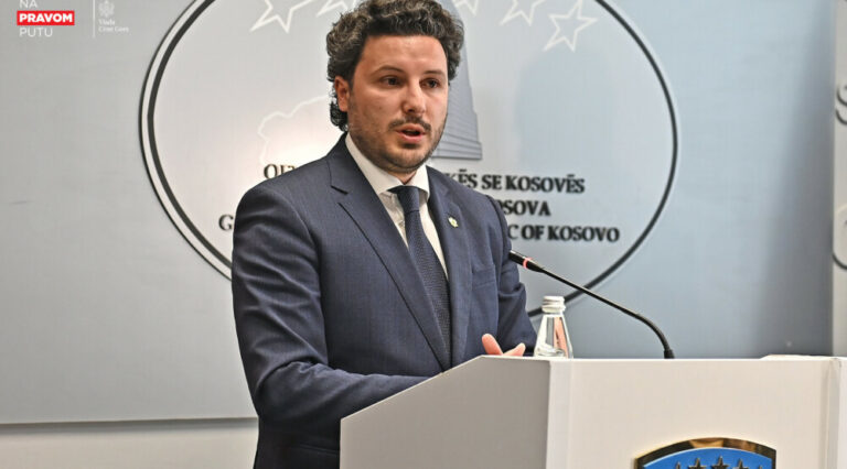 Abazović: Uprkos političkim promjenama u Crnoj Gori, politika prema Kosovu se neće mijenjati