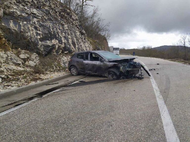 Udes u Vilusima, dvoje povrijeđenih