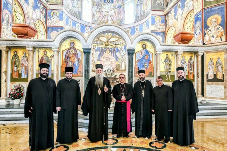 Mitropolit Joanikije upriličio prijem za Nadbiskupa barskog Roka Đonlešaja