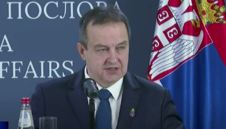 Dačić: Crna Gora da objasni da li se nešto mijenja u njenoj politici