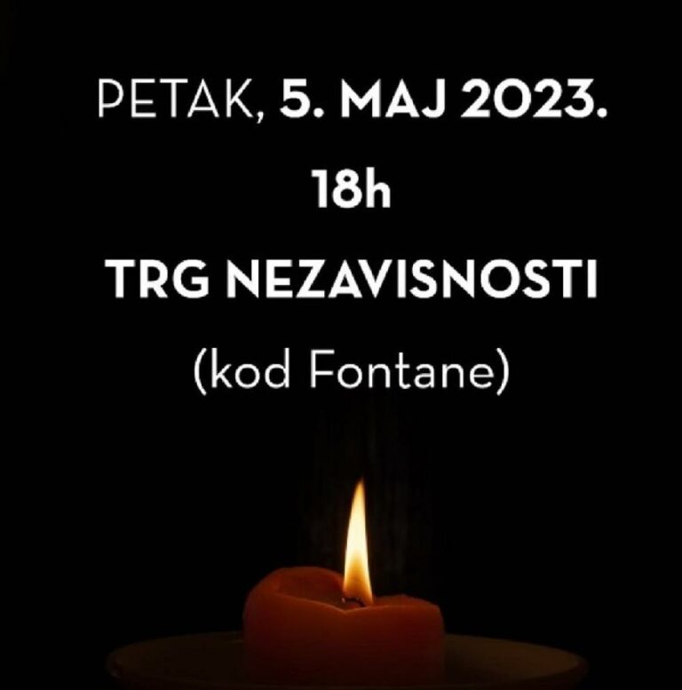 U Podgorici odavanje počasti žrtvama tragedije u Beogradu