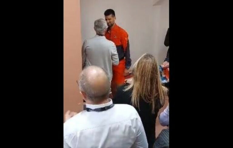 Nole, jel može autogram?! Murinjo odnio šou nakon Novakovog meča