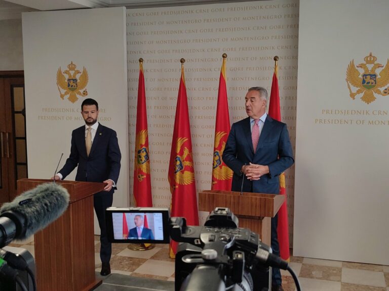 Đukanović poželio uspješan mandat Milatoviću; Milatović: Interes da Crna Gora dobije reformsku i stabilnu vladu