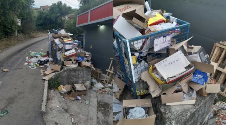 Zbog razbacanog smeća trgovinskom objektu u Krasićima kazna 2.000 eura