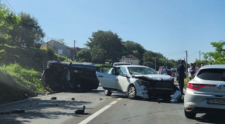 Saobraćajna nezgoda u Radanovićima, ima povrijeđenih