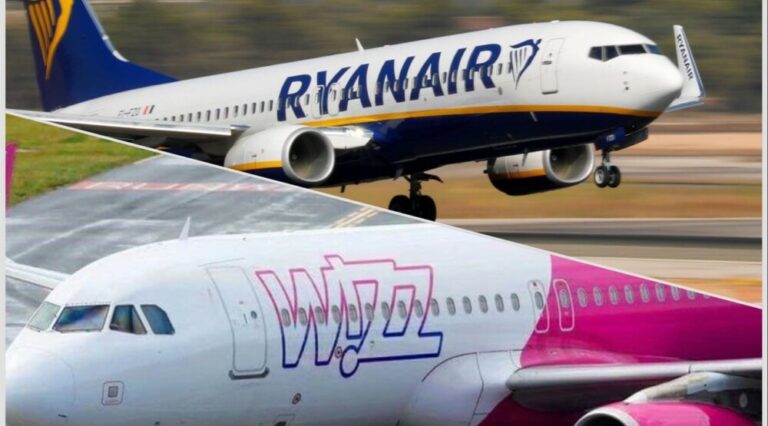 Ryanair ukida letove iz Podgorice ka Barseloni i Zagrebu, Wizz Air ka Beču i Rimu