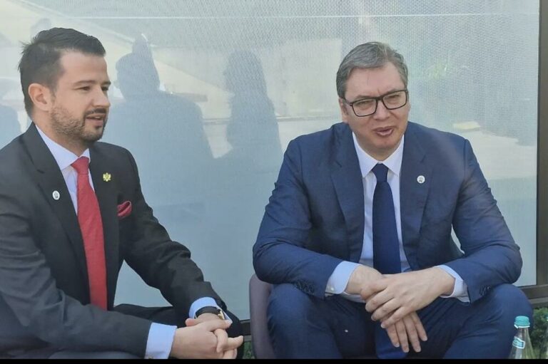 Vučić: Sa Milatovićem sam razgovarao o perspektivama za jačanje saradnje između dvije zemlje
