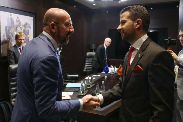 Milatović sa Mišelom: Crna Gora ima svijetlu budućnost u EU
