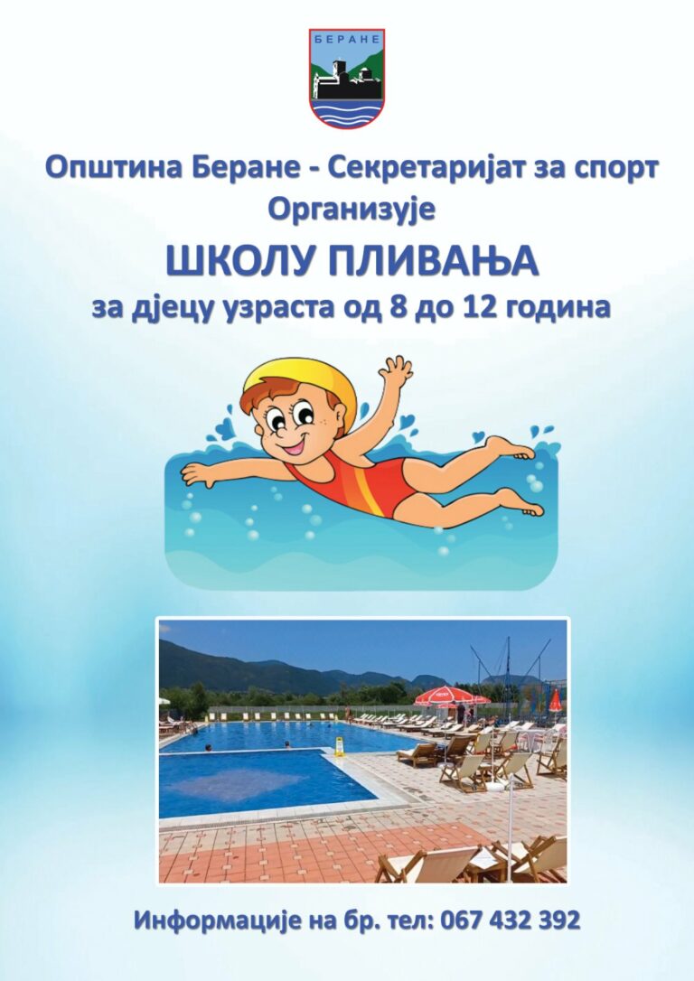 ŠKOLA PLIVANJA ZA BERANSKE MALIŠANE