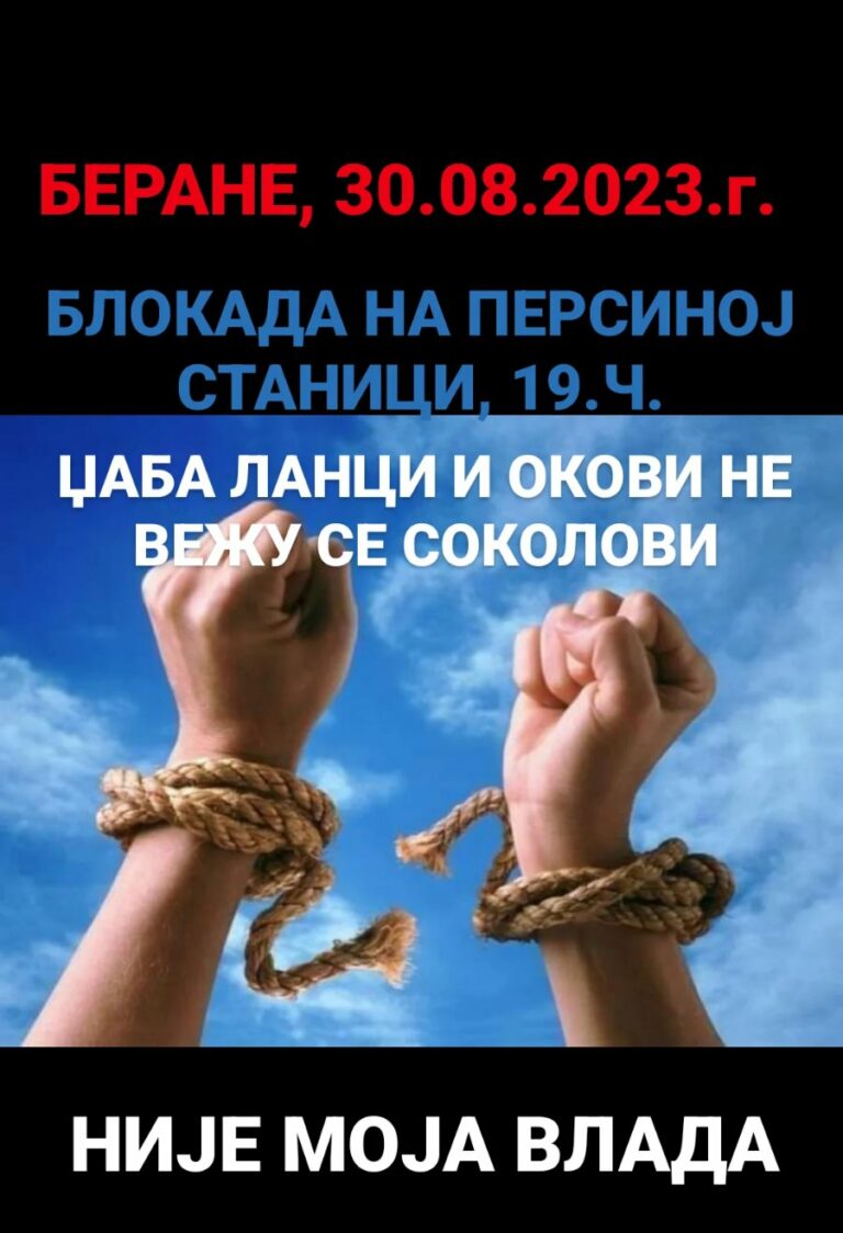 Pročitajte koji su zahtjevi grupe građana „Odbrana izborne volje“