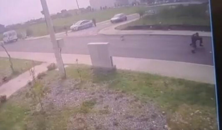 (VIDEO) Uhapšen vozač: Oborio autom policajca, pa pobjegao