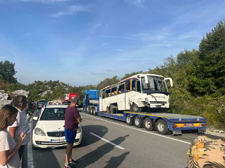 UP: Vozač se tereti za teško djelo protiv bezbjednosti saobraćaja