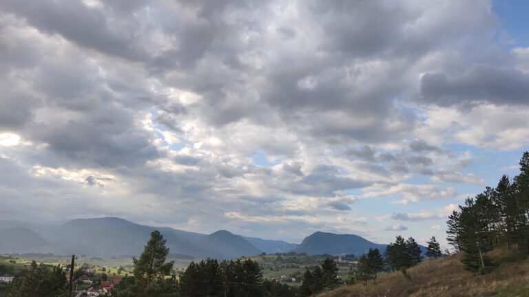 Moguća kiša, biće i vjetra