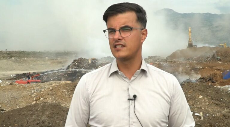 Šaranović: Požar na deponiji “Livade” podmetnut, podnijećemo krivične prijave