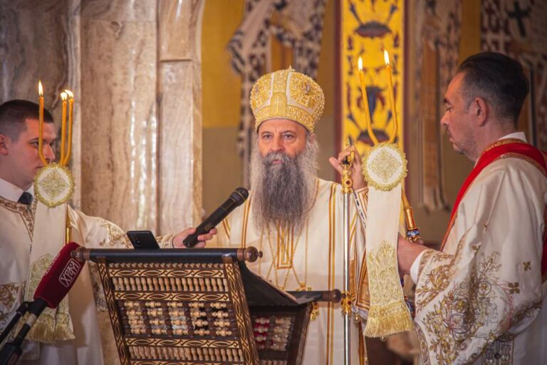 Patrijarh Porfirije: Ovde bolje nego na drugim mestima, znamo ko smo, znamo koje smo vere i  kojim jezikom govorimo, znamo i kome narodu pripadamo