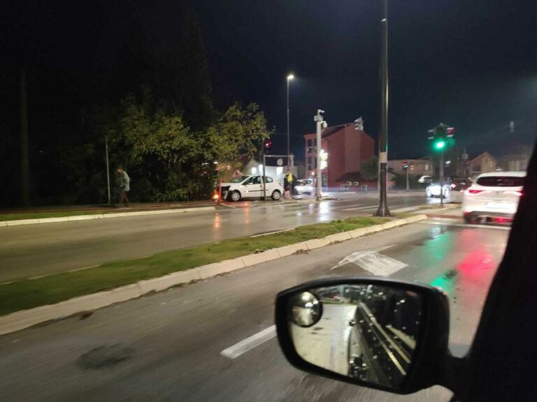 Nezgoda u Podgorici, jedna osoba povrijeđena