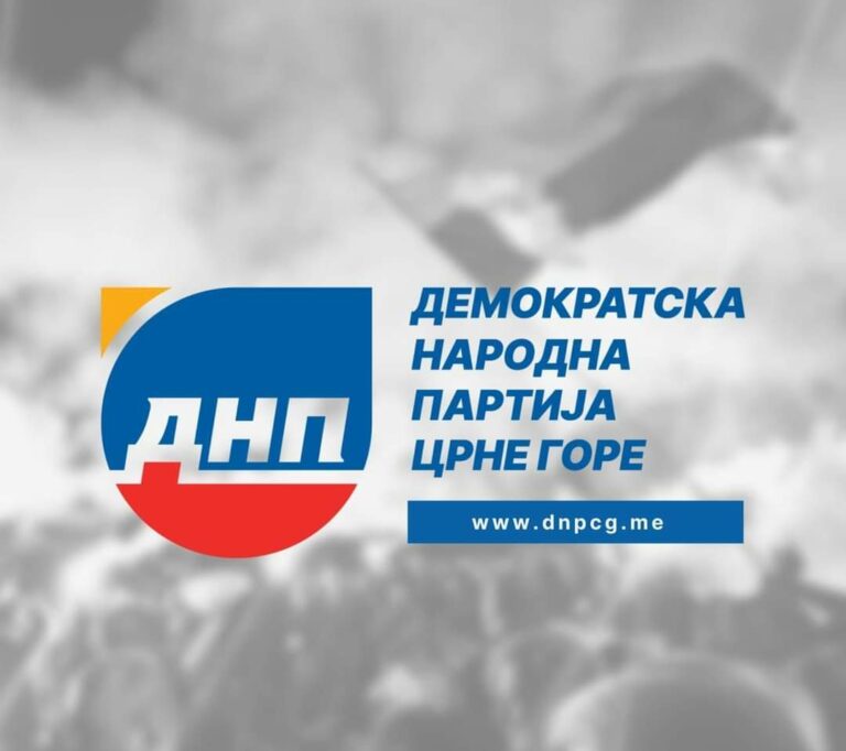 DNP: Vučinić očigledno kriv što je želio doprinijeti obnovi privrede i Željezare Nikšić