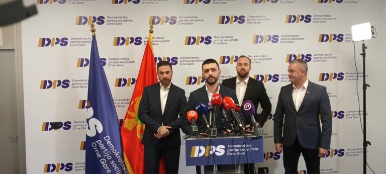 DPS: Spajić potvrdio da ruši evropski put iz koristoljublja