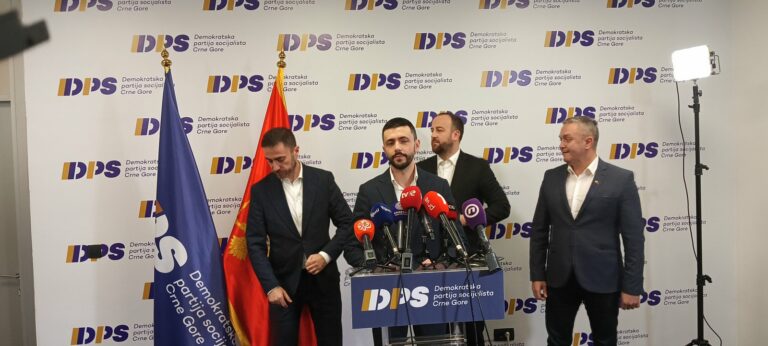 DPS: Potvrdili antievropski karakter vlasti