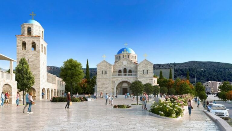 Gradiće se hram u Budvi