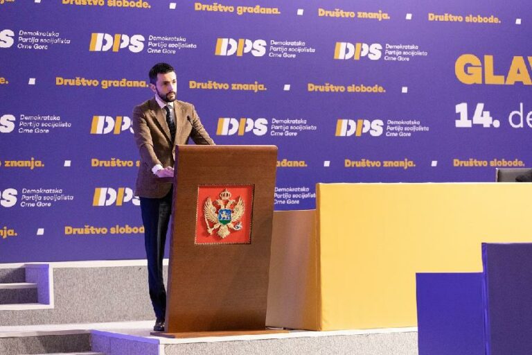 Živković: DPS od osnivanja diktirao trendove na političkoj sceni