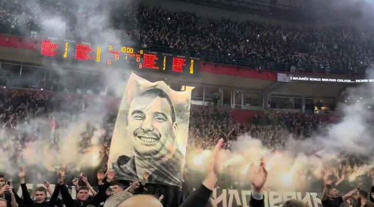 (VIDEO) Emotivno veče u Beogradu: Partizan se najdužim aplauzom oprostio od Milojevića