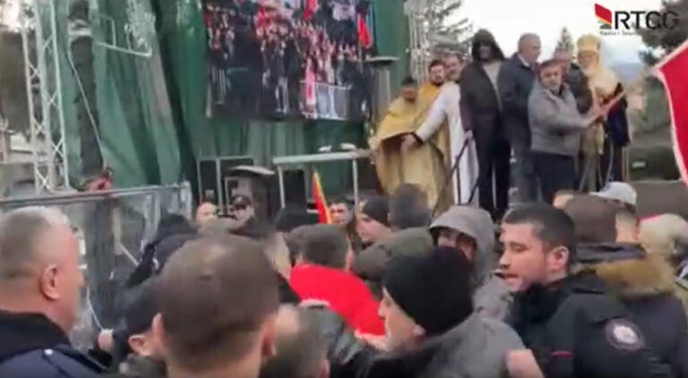 Policija spriječila sukob pristalica CPC na Cetinju