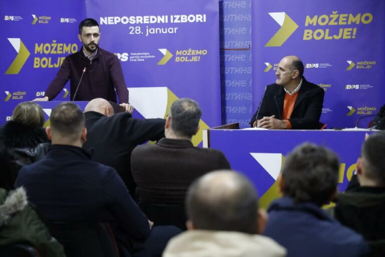 ŽIVKOVIĆ U PLAVU: DPS će nakon reorganizacije biti nosilac odgovorne vlasti u Crnoj Gori