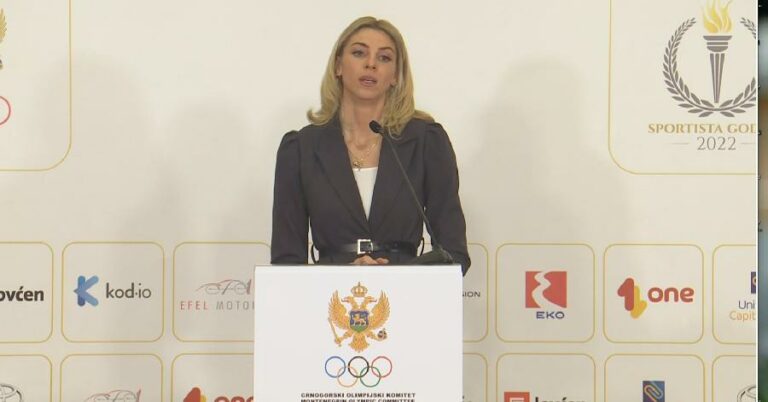 CETINJE: Vuković predložena za najboljeg sportistu, Đurašković vratio odluku