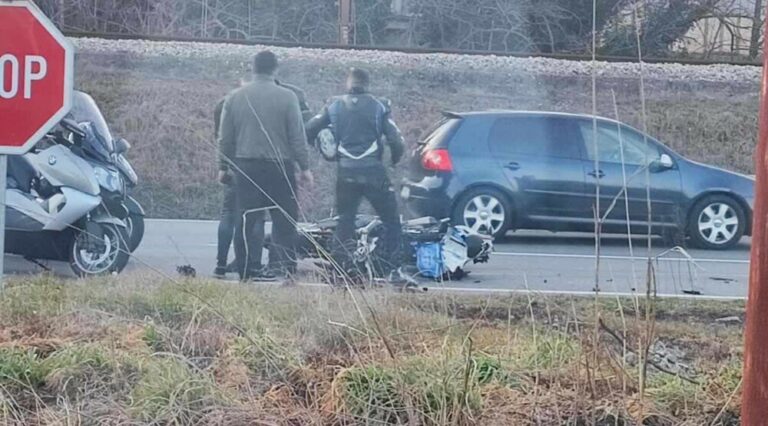 Saobraćajna nezgoda u Zeti: Povrijeđen motociklista