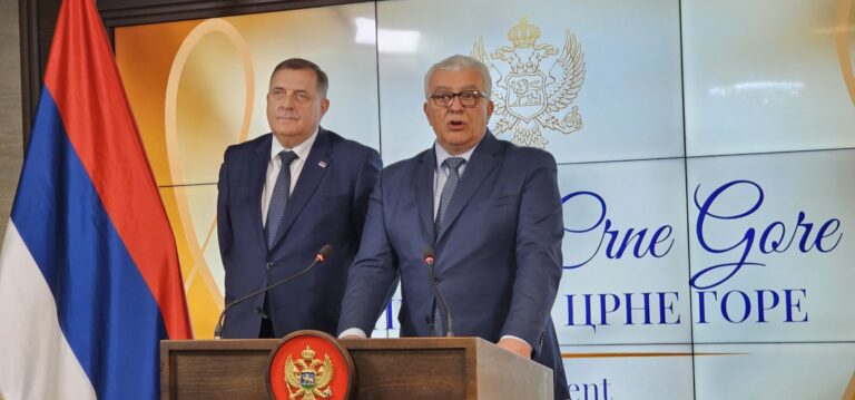 MANDIĆ: Dodiku prenio poruke mira i zajedništva, spreman za razgovor sa svim susjedima