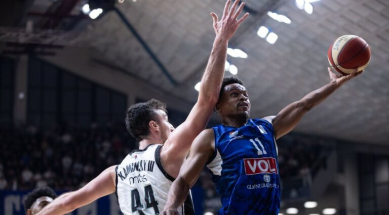 Budućnost nakon velike borbe poražena od Partizana i ostala bez drugog mjesta