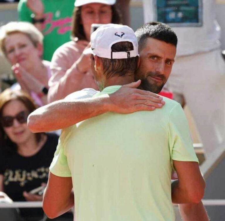 Nole i Rafa u zagrljaju na „Šatrijeu“