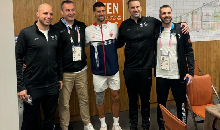 Šćekić zahvalio Đokoviću što je izabrao Crnu Goru kao destinaciju za pripreme za OI