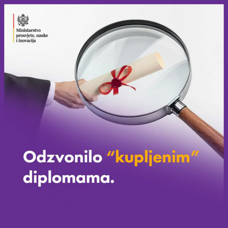 MPNI: Odzvonilo „kupljenim“ diplomama