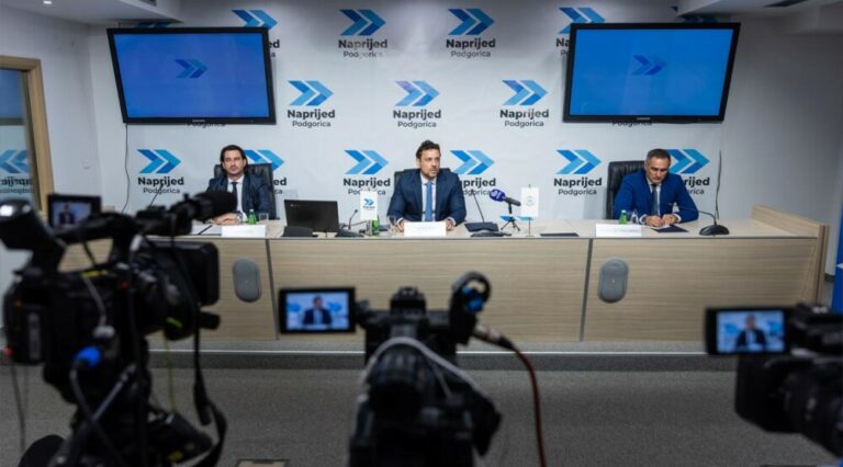 Kadić: Cilj Pokreta Naprijed da Podgorica postane glavni pokretač sveukupnog razvoja države