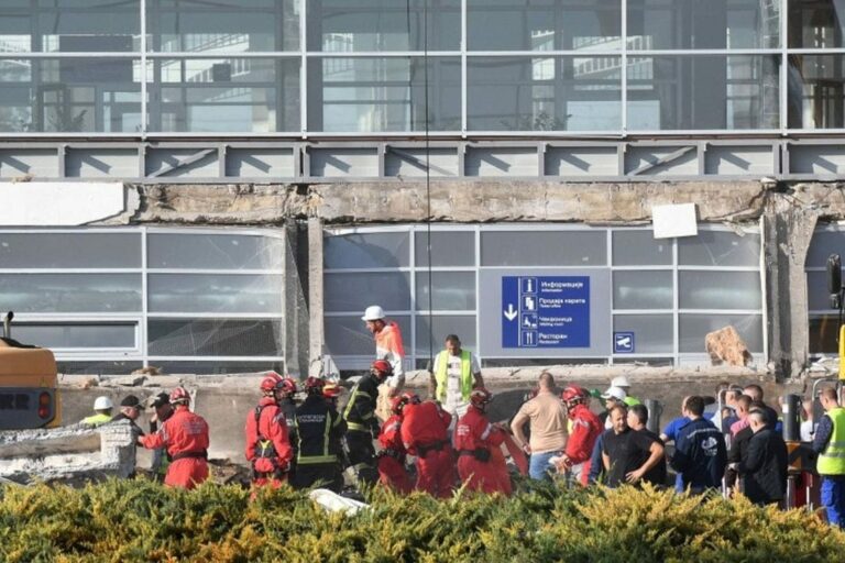 Uhapšeno 11 osoba zbog pada nadstrešnice na željezničkoj stanici u Novom Sadu