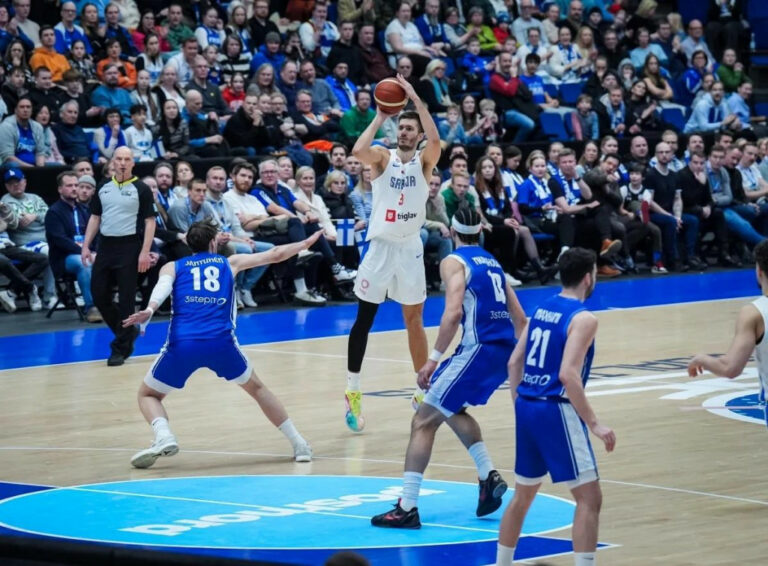 Srbija savladala Finsku u Helsinkiju
