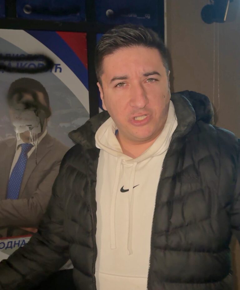 Dajković: Saopštenje povodom vandalskog napada na prostorije Slobodne Crne Gore u Nikšiću